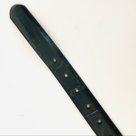 Brighton Disney Croco Embossed Leather Belt Size S. Gently Used - Picture 6 of 9